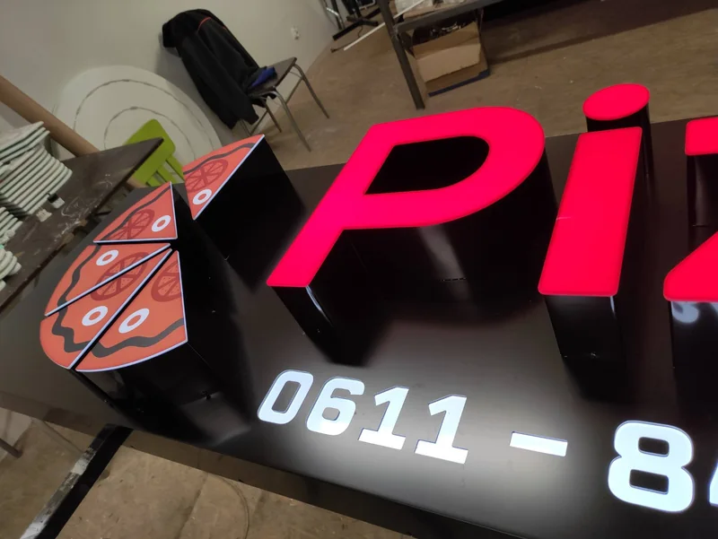 Illuminated 3D Signs
